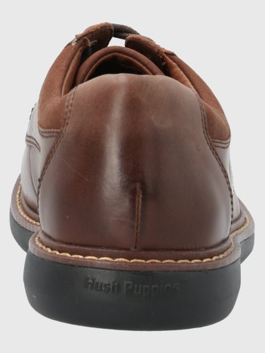 ZAPATO CUERO HOMBRE OHIO CAFÉ OSCURO HUSH PUPPIES - 7