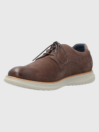 ZAPATO CUERO HOMBRE NERIO CAFÉ HUSH PUPPIES - 5