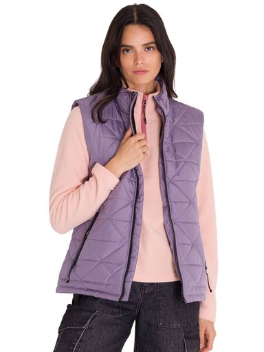 PARKA SIN MANGAS MUJER CAT LILA MEDIUMWEIGHT - 2
