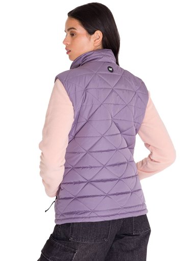 PARKA SIN MANGAS MUJER CAT LILA MEDIUMWEIGHT - 4