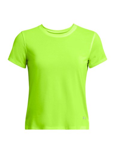 POLERA MANGA CORTA RUNNING  MUJER LAUNCH AMARILLO 
UA - 1
