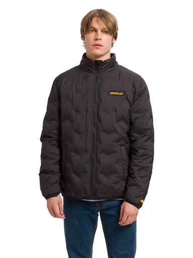 PARKA BONDED MEDIUM WEIGHT INSULATED HOMBRE NEGRA CAT - 4