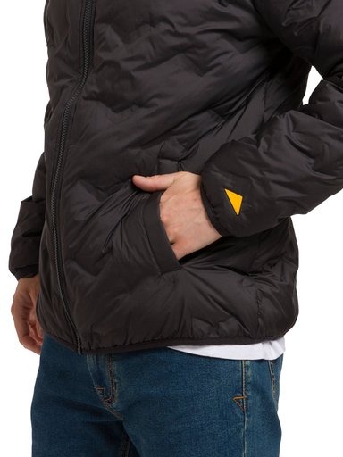 PARKA BONDED MEDIUM WEIGHT INSULATED HOMBRE NEGRA CAT - 5
