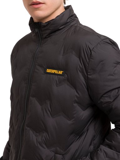 PARKA BONDED MEDIUM WEIGHT INSULATED HOMBRE NEGRA CAT - 6