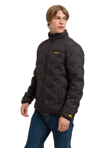 PARKA BONDED MEDIUM WEIGHT INSULATED HOMBRE NEGRA CAT - 7