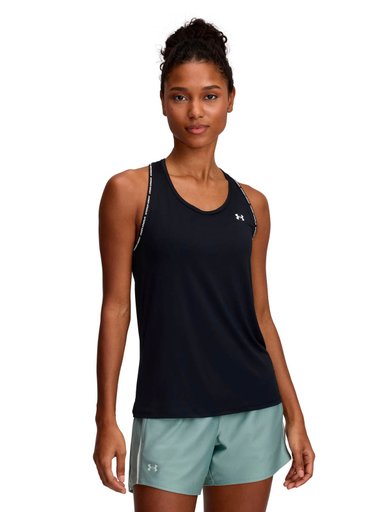 POLERA SIN MANGAS MUJER UNDER ARMOUR NEGRO TECH KNOCKOUT TANK - 1