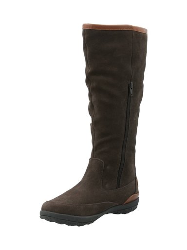 BOTA CUERO MUJER NEW AMBORO GRIS ROCKFORD - 5