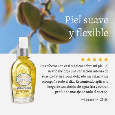 ACEITE ELASTICIDAD DE CUERPO ALMENDRA 100ML L'OCCITANE - 5