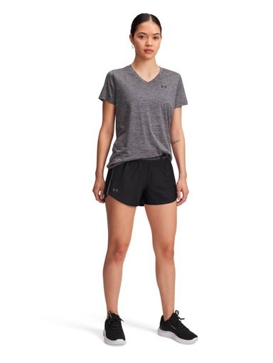 SHORT TRAINING PARA MUJER TECH PLAY UP NEGRO UA - 4
