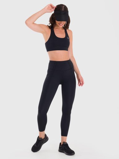 CALZA MUJER ANKLE LEGG MACA NEGRA BSOUL - 1