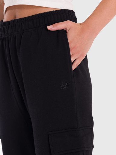 PANTALÓN MUJER CARGO EN COLOR NEGRO BSOUL - 6