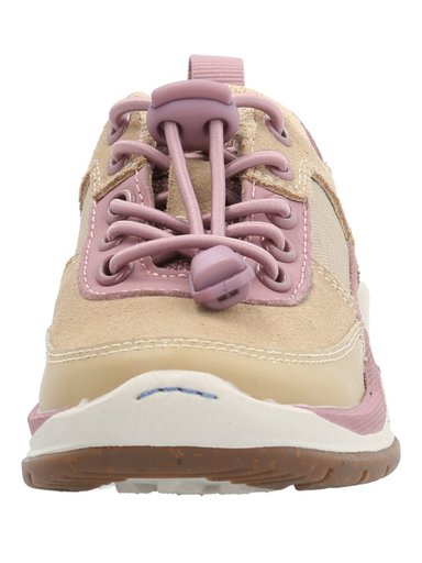 ZAPATILLA CUERO IRVING NIÑA BEIGE HUSH PUPPIES - 4