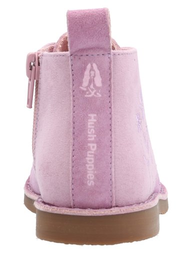 BOTIN CUERO MANDY NIÑA ROSADO HUSH PUPPIES - 6