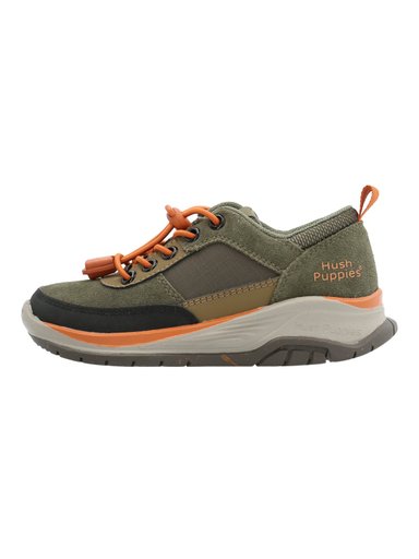 ZAPATILLA CUERO IRVING NIÑO VERDE HUSH PUPPIES - 6