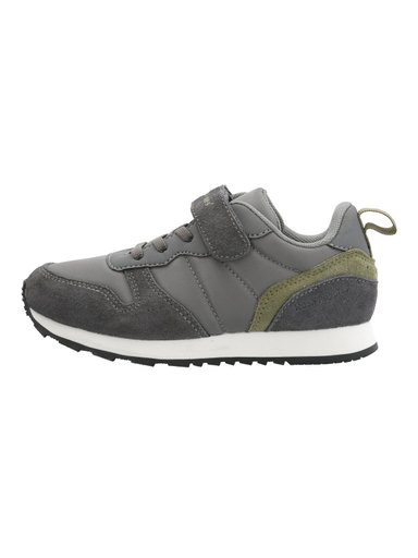 ZAPATILLA CUERO JANET-K VL NIÑO GRIS HUSH PUPPIES - 1