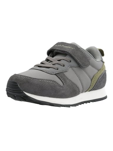 ZAPATILLA CUERO JANET-K VL NIÑO GRIS HUSH PUPPIES - 6