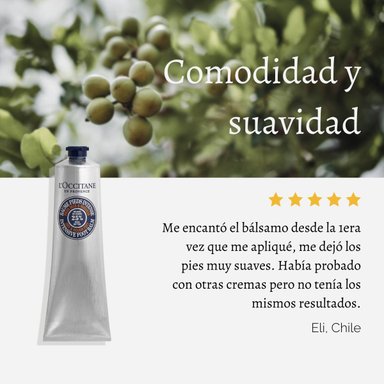BÁLSAMO INTENSIVO DE PIES KARITÉ 150 ML L'OCCITANE - 5
