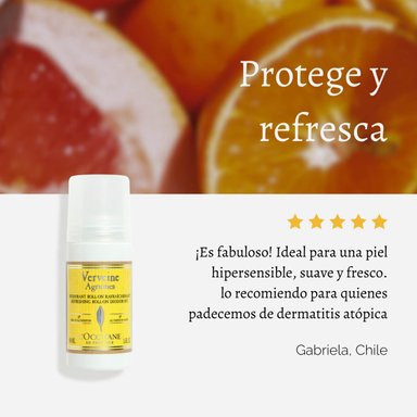 DESODORANTE ROLL-ON VERBENA CITRUS L'OCCITANE - 4