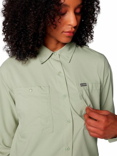 POLAR MUJER SILVER RIDGE UTILITY BEIGE COLUMBIA - 5