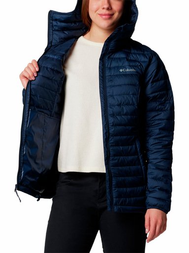 PARKA MUJER SILVER FALLS II HOODIE AZUL COLUMBIA - 5