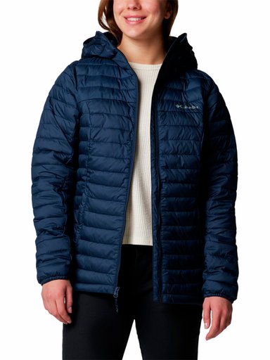 PARKA MUJER SILVER FALLS II HOODIE AZUL COLUMBIA - 6