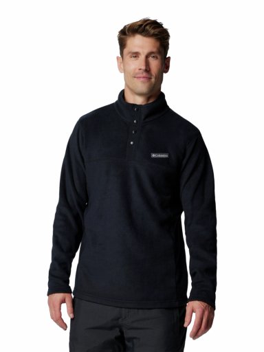 POLAR NEGRO STEENS MOUNTAIN HALF HOMBRE COLUMBIA - 1