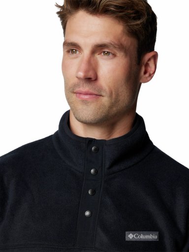 POLAR NEGRO STEENS MOUNTAIN HALF HOMBRE COLUMBIA - 4