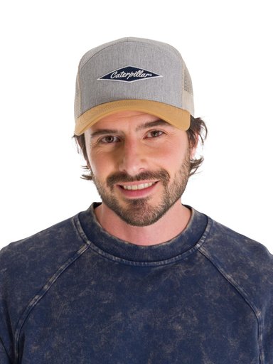 JOCKEY DIAMOND 7-PANEL MESH BACK HOMBRE EN COLOR NEGRO CAT - 2