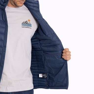 PARKA HOMBRE KLAMATH AZUL MERRELL - 8