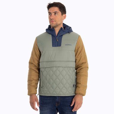 PARKA HOMBRE MID ZIPPER VERDE MERRELL - 1
