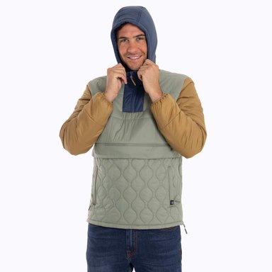 PARKA HOMBRE MID ZIPPER VERDE MERRELL - 2