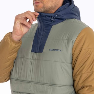 PARKA HOMBRE MID ZIPPER VERDE MERRELL - 6