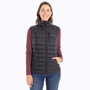 PARKA SIN MANGAS MUJER INNOKO VEST NEGRO MERRELL - 1