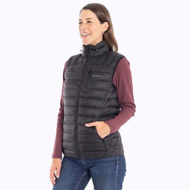 PARKA SIN MANGAS MUJER INNOKO VEST NEGRO MERRELL - 2