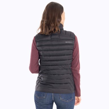 PARKA SIN MANGAS MUJER INNOKO VEST NEGRO MERRELL - 4