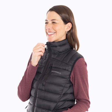 PARKA SIN MANGAS MUJER INNOKO VEST NEGRO MERRELL - 5