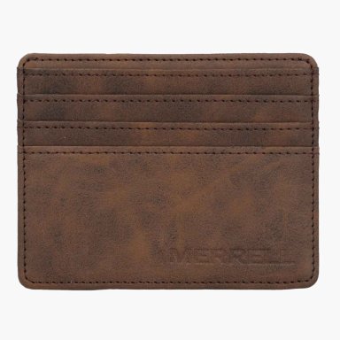 BILLETERA UNISEX WICKET RECYCLED LEAT CAFE  MERRELL - 1