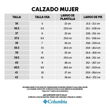 BOTÍNERO MUJER STRATA TRAIL MID WATERPROOF COLUMBIA - 3