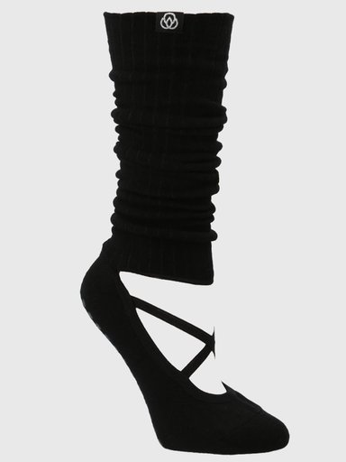 CALCETIN MUJER STRAP GRIP LONG NEGRO BSOUL - 4