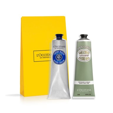 SET CREMAS DE MANOS KARITE  ALMENDRA L'OCCITANE - 1