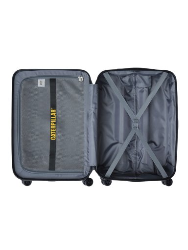 MALETA INDUSTRIAL PLATE 20 UNISEX EN COLOR NEGRO CAT - 4