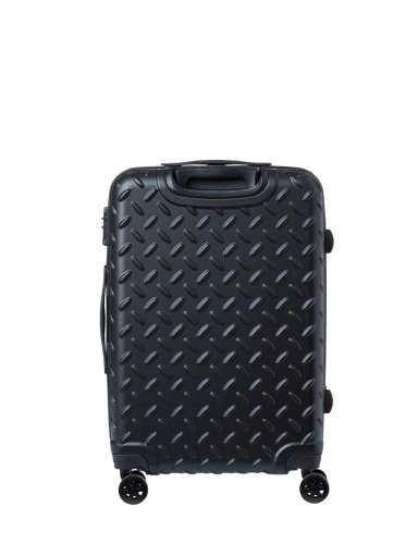 MALETA INDUSTRIAL PLATE 28 UNISEX EN COLOR NEGRO CAT - 2