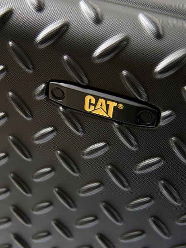 MALETA INDUSTRIAL PLATE 28 UNISEX EN COLOR NEGRO CAT - 5