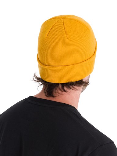 GORRO FOUNDATION KNIT HOMBRE EN COLOR AMARILLO CAT - 3