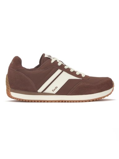 ZAPATILLA TEXTIL MUJER RENA GAMUZA EN COLOR CAFE KEDS - 1