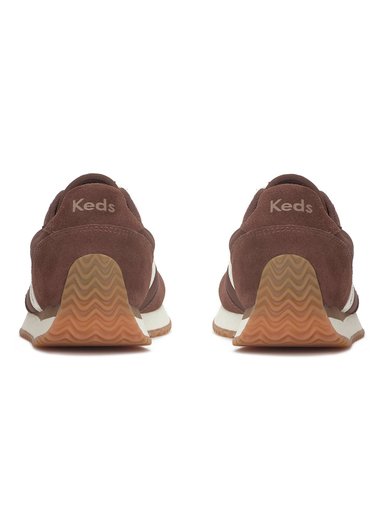 ZAPATILLA TEXTIL MUJER RENA GAMUZA EN COLOR CAFE KEDS - 6
