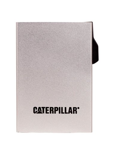 BILLETERA BOSTON SLIDE UP PLATEADO CAT - 3