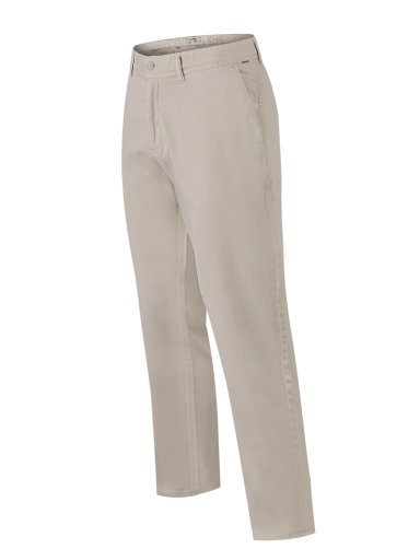 PANTALON ALGODON HOMBRE NAPOLI BEIGE ROCKFORD - 1