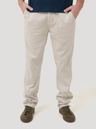 PANTALON ALGODON HOMBRE NAPOLI BEIGE ROCKFORD - 5