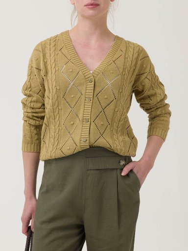 SWEATER ALGODÓN ORGÁNICO MUJER NIT VERDE ROCKFORD - 5
